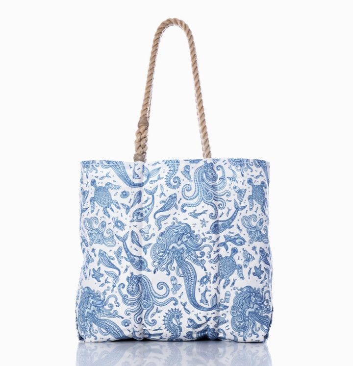 Paisley Mermaid Medium Tote