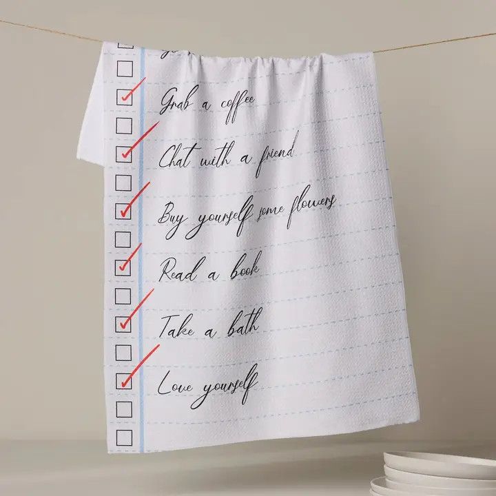 Treat Yourself Tea Towel