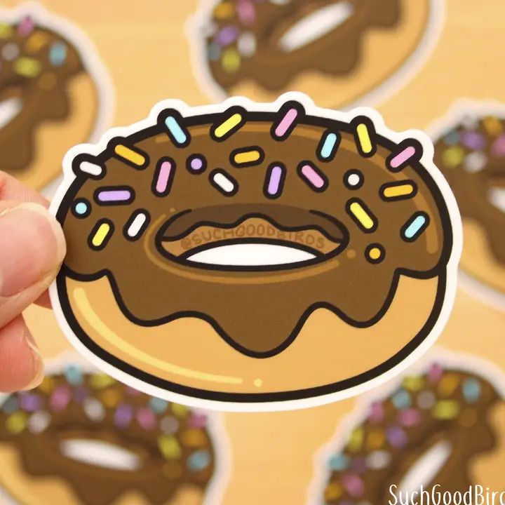 Donut Chocolate 3"