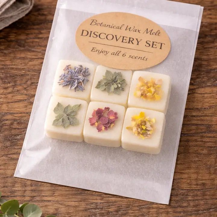 Botanical Wax Melt Discovery Set Sample Collection