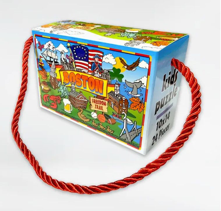 Boston Cartoon Kid's Puzzle
