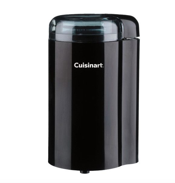Electric Coffee Grinder, Color: Black