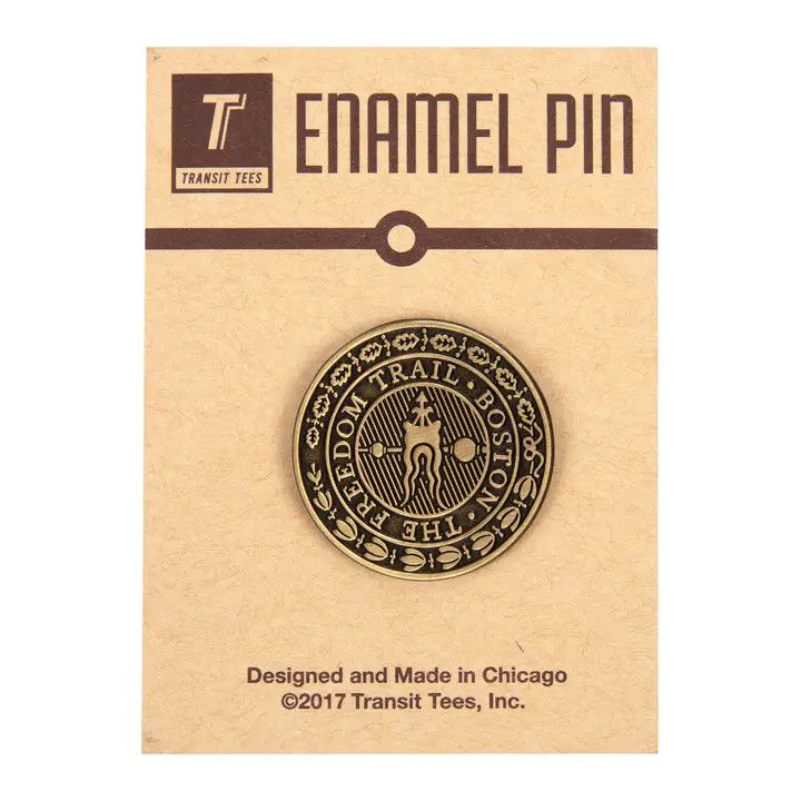 Freedom Trail Enamel Pin