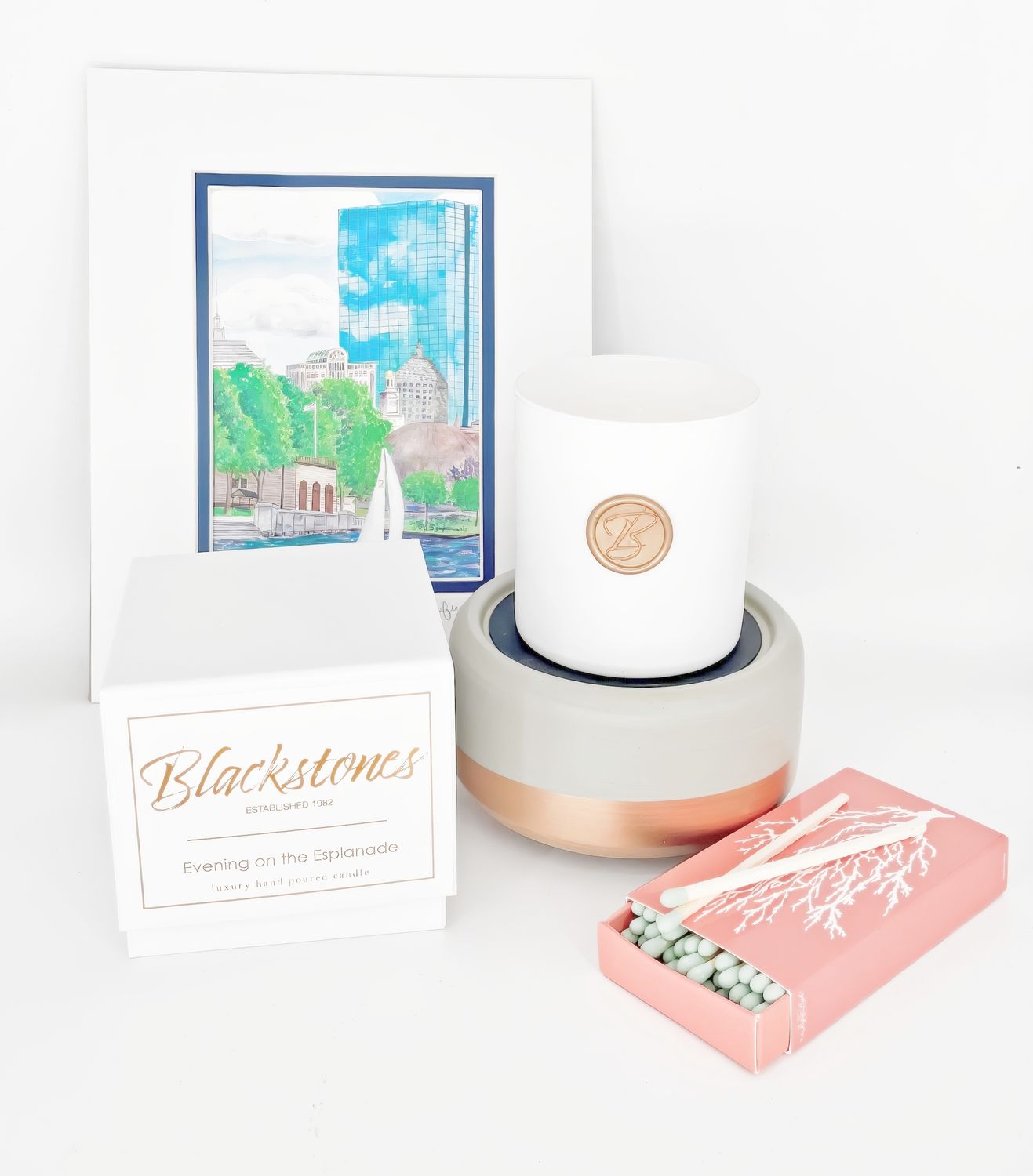 Boston Candle Collection, Scents: Evening on the Esplanade