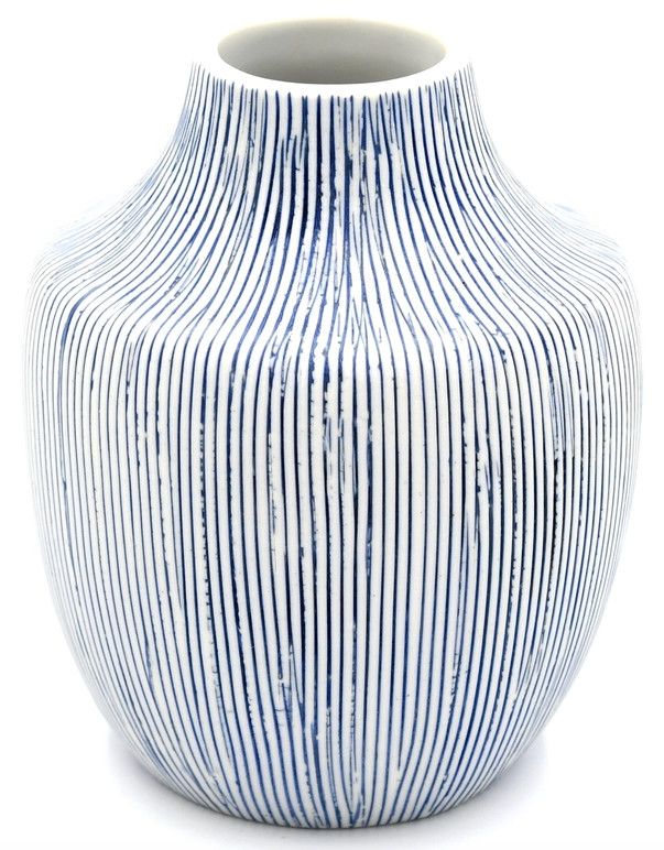 Inca Mini S-Handcrafted Porcelain Vase