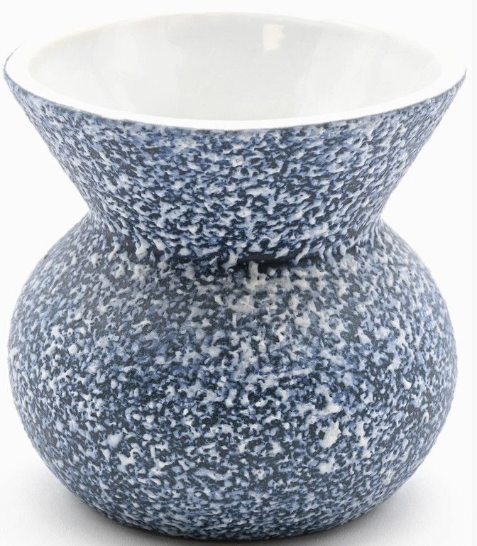 Jube Mini-Handcrafted Porcelain Vase Blue