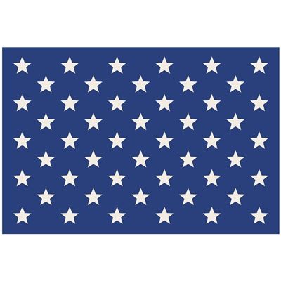 Stars on Blue Placemat - Set of 20