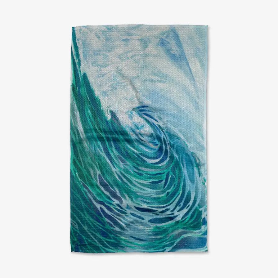 Ocean Wave Tea Towel
