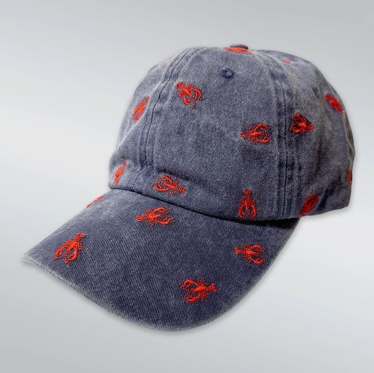Boston Lobster Pattern Baseball Cap