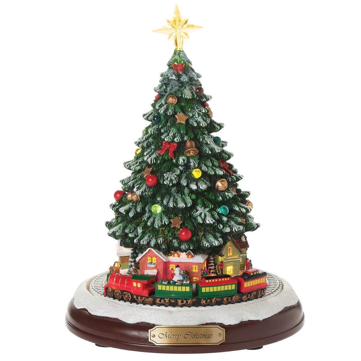 Amusements Musical Tree with Train &amp; Lights