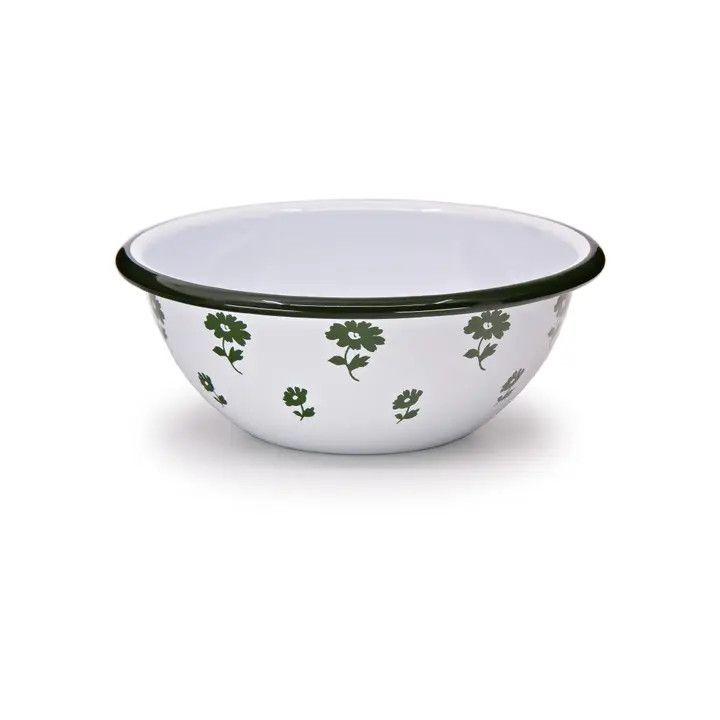 Max Humphrey X Cch Flower Enamelware 20 oz Cereal Bowl