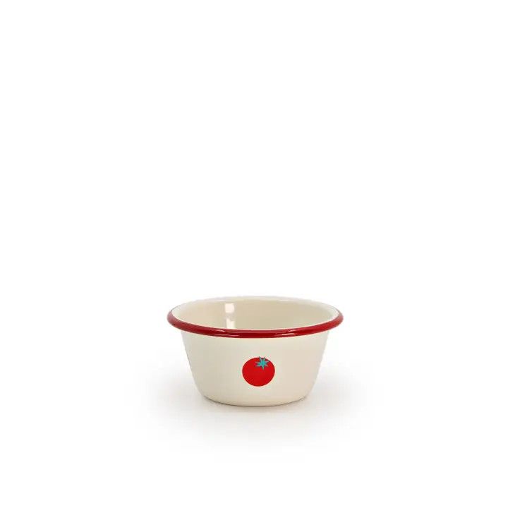 Dan Pelosi X Cch Tomato Enamelware Soup Bowl