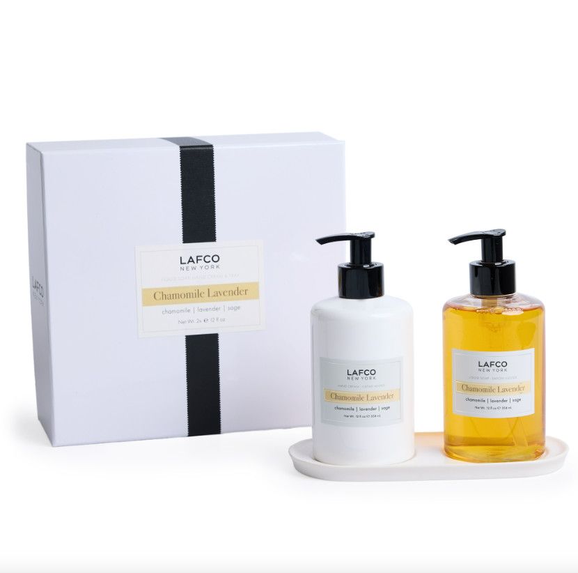 Chamomile Lavender Liquid Soap + Hand Cream Duo