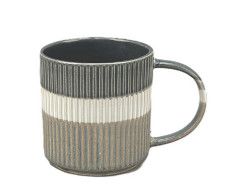 Tri-Color 14.5 oz Mug, Color: Grey