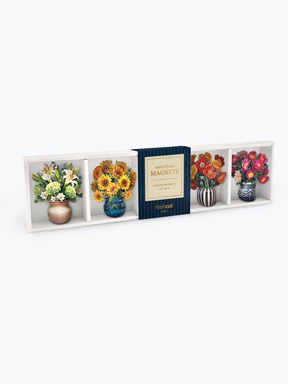 Mini Bloom Magnets Set of 5