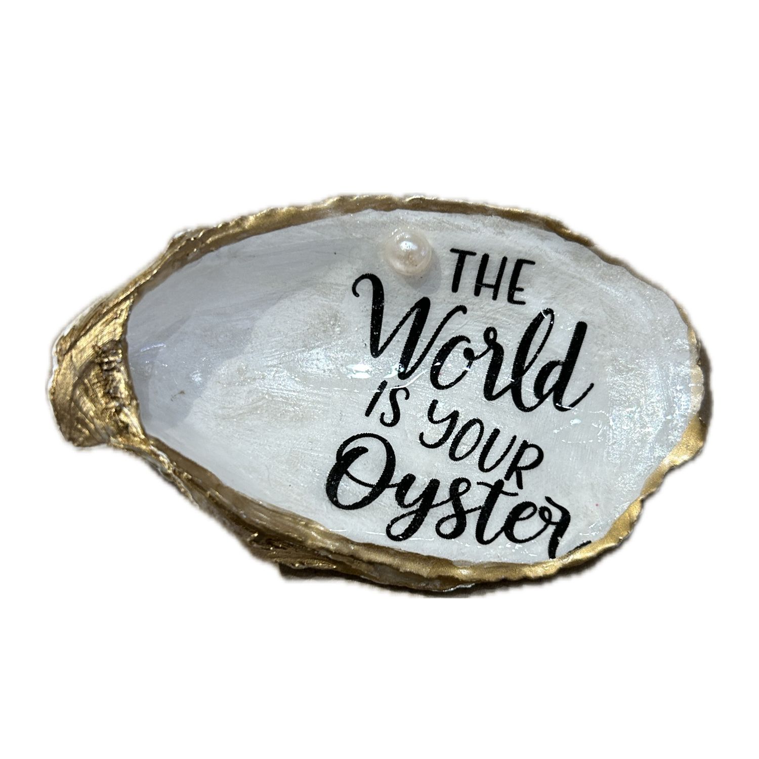 The World is Your Oyster - Pearl Shell Dish