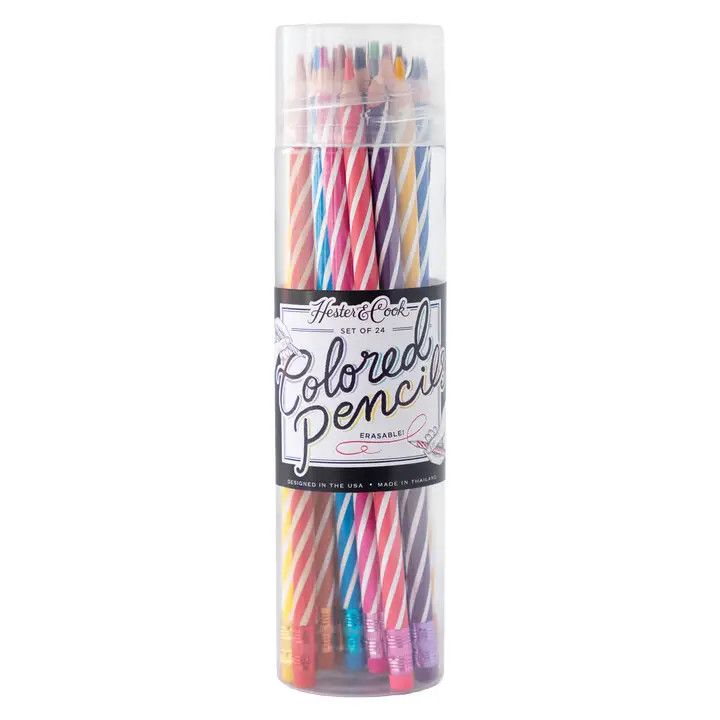 H&amp;C Colored Pencils Set of 24