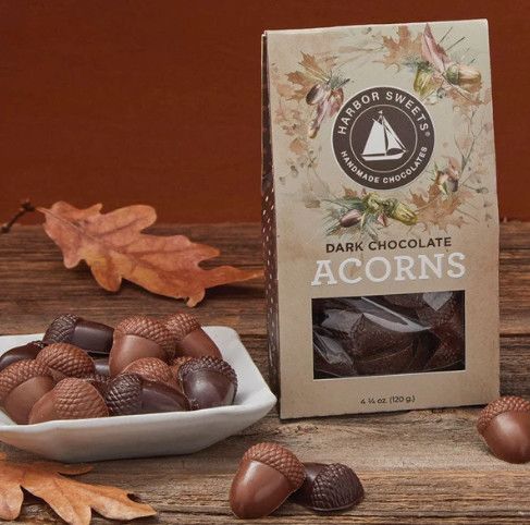 Dark Chocolate Acorns - 24 pc