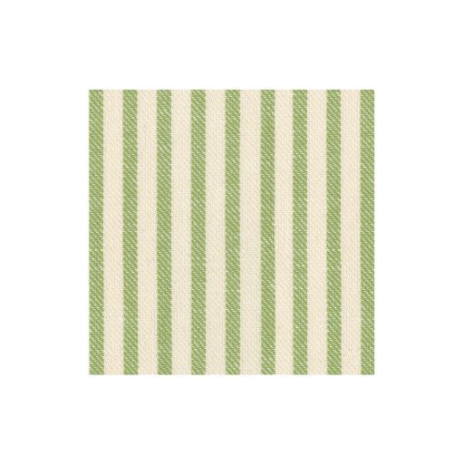 Melograno Stripe Sage-Paper Linen Paper Linen Cocktail Napkin - 15 per package