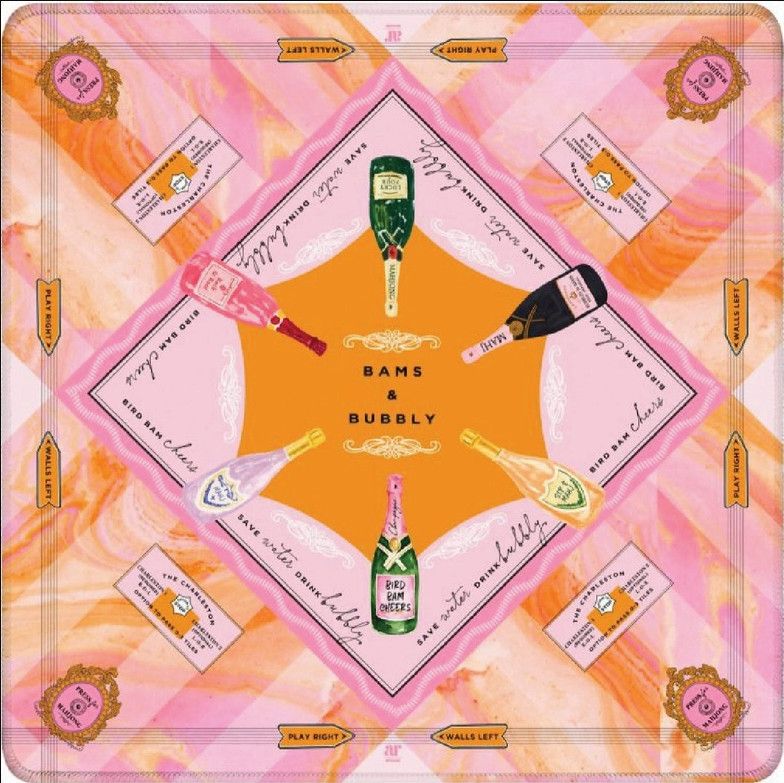 Bams &amp; Bubbly Mahjong Mat