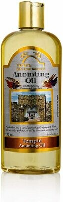Bible Land Treasures Anointing Oil for Prayer, Blessing Oil of Gladness | Temple, 250 ml