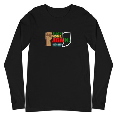 BLACK - Black Home AgaIN Long Sleeve Tee