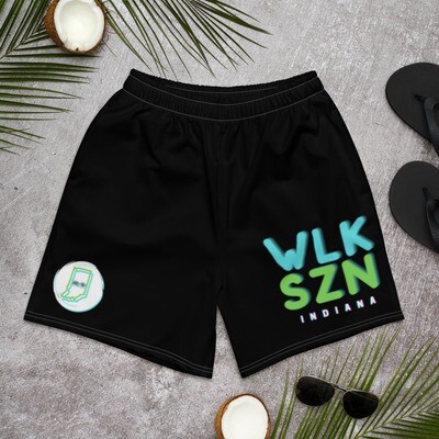 "WLKSZN" Athletic Shorts