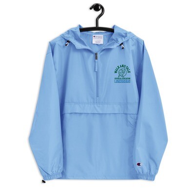W&amp;T Phys. Ed Embroidered Champion Packable Jacket