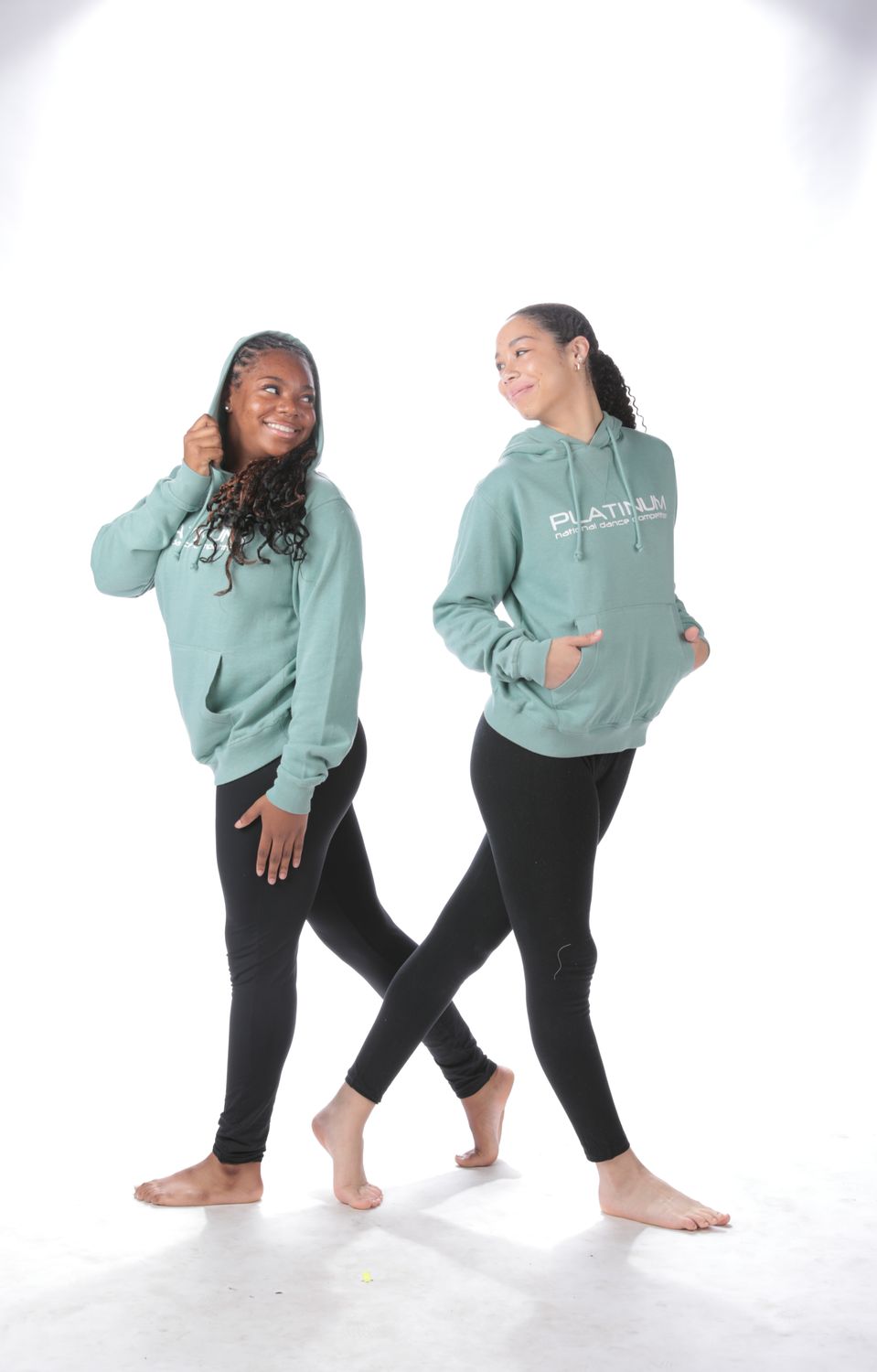 Faded Teal Hoodie