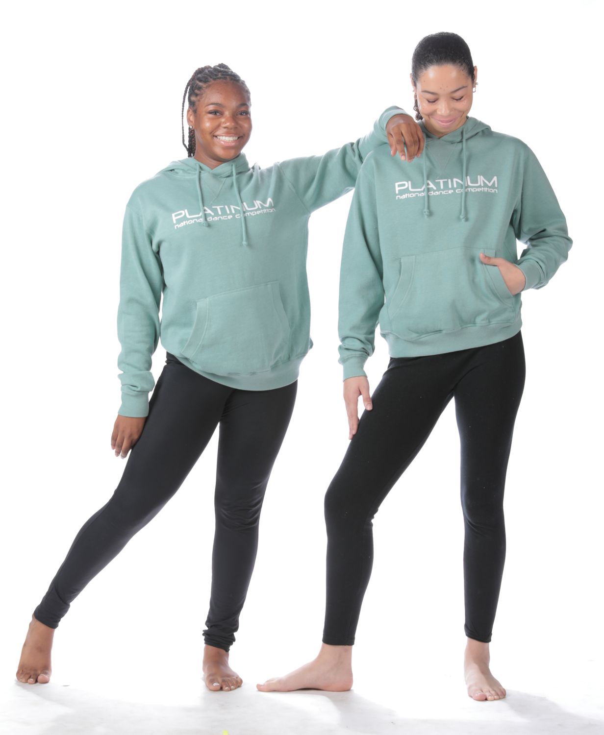 Faded Teal Hoodie
