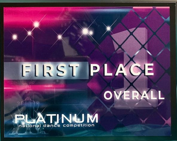 Regional 1st Place Overall Plaque