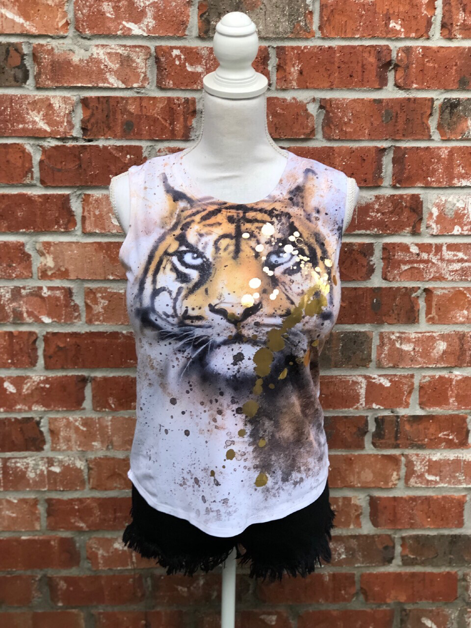 Gold Splatter Tiger Tank