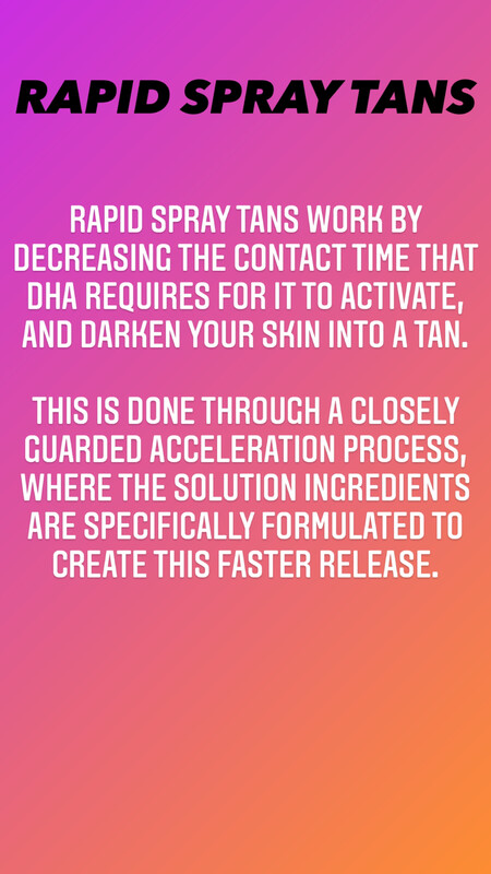 RAPID SPRAY TAN