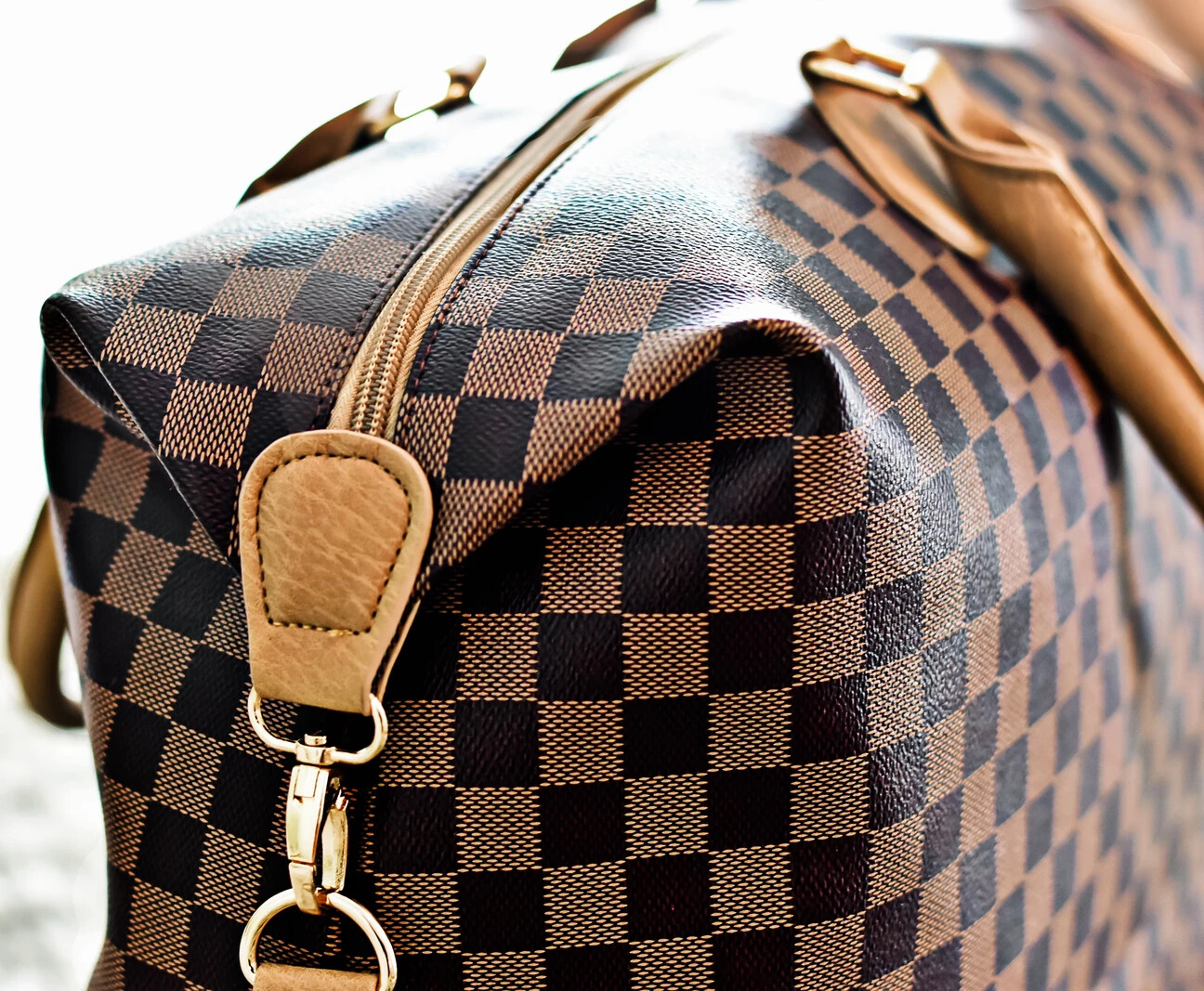 London Weekender XL Travel Bag - Brown