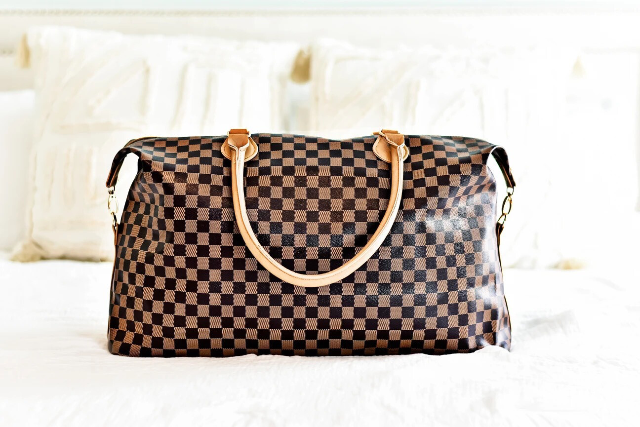 London Weekender XL Travel Bag - Brown