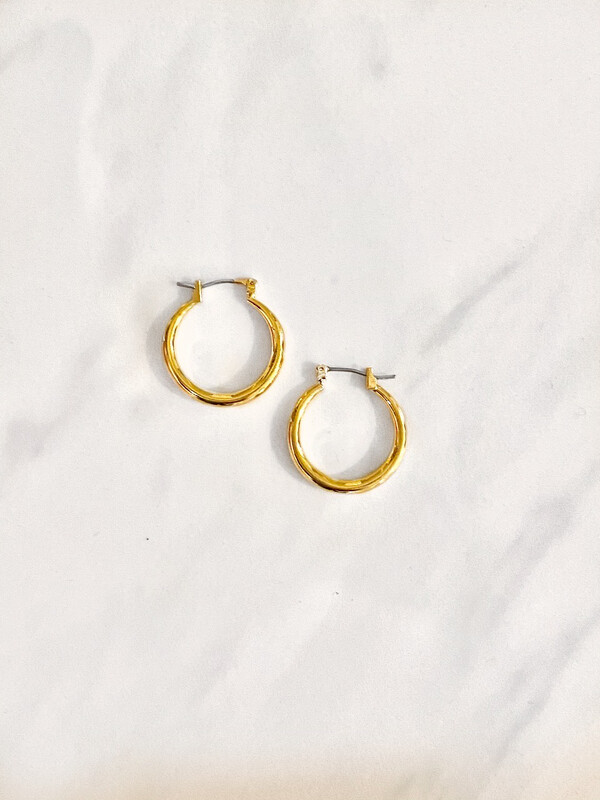 Miniature Gold Hoops