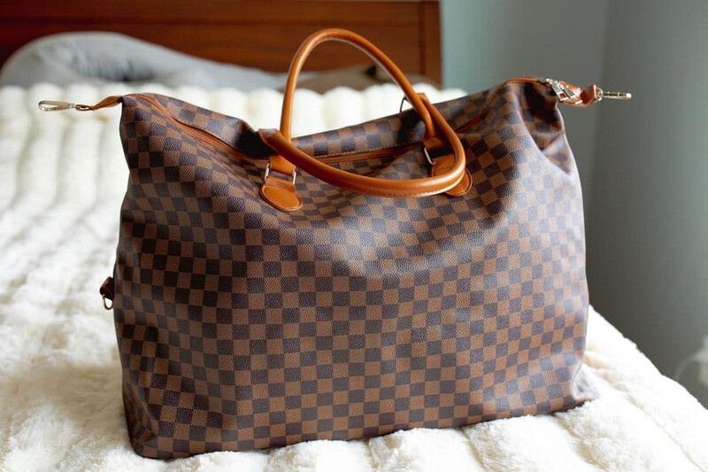 London Weekender XL Travel Bag - Brown