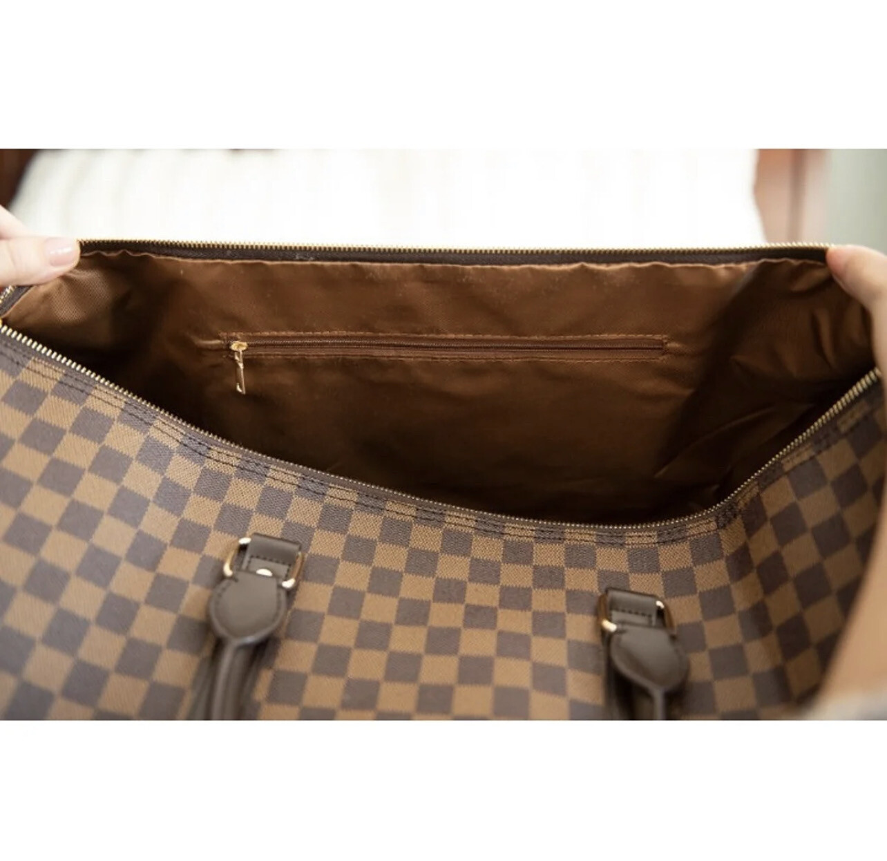 London Day Trip Duffle Bag - Brown