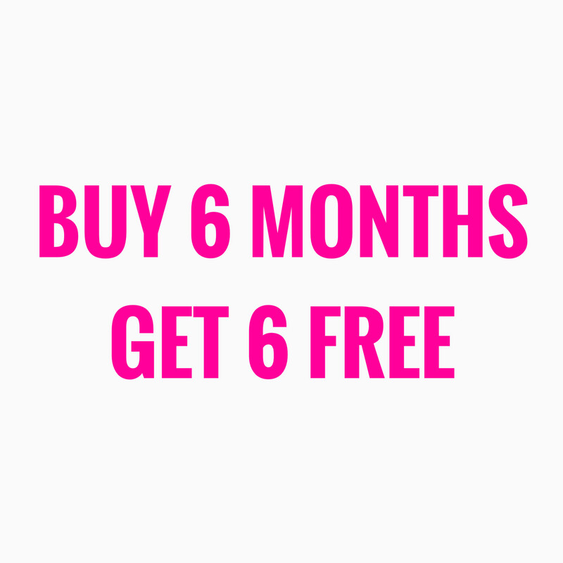 Buy 6 Months, Get 6 Months FREE - Low Pressure