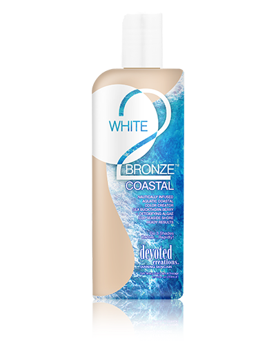 White 2 Bronze Coastal  Tan Enhancer 