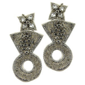 “Does this Ring Make Me Look Engaged?” Earrings - Silver