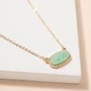 Druzy Pendant Necklace