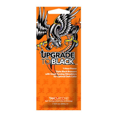 Upgrade to Black Tanning Lotion Packet
