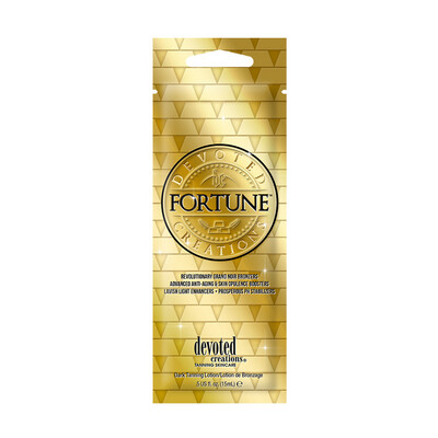 Fortune Black Bronzer Tanning Lotion Packet