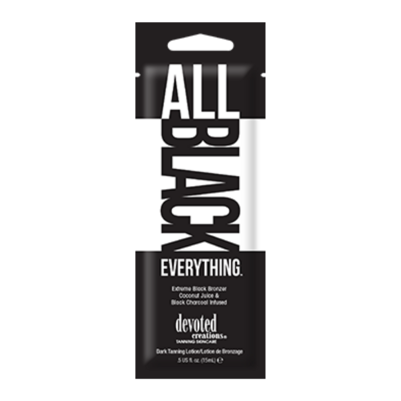 All Black Everything Dark Bronzing Sample Packet