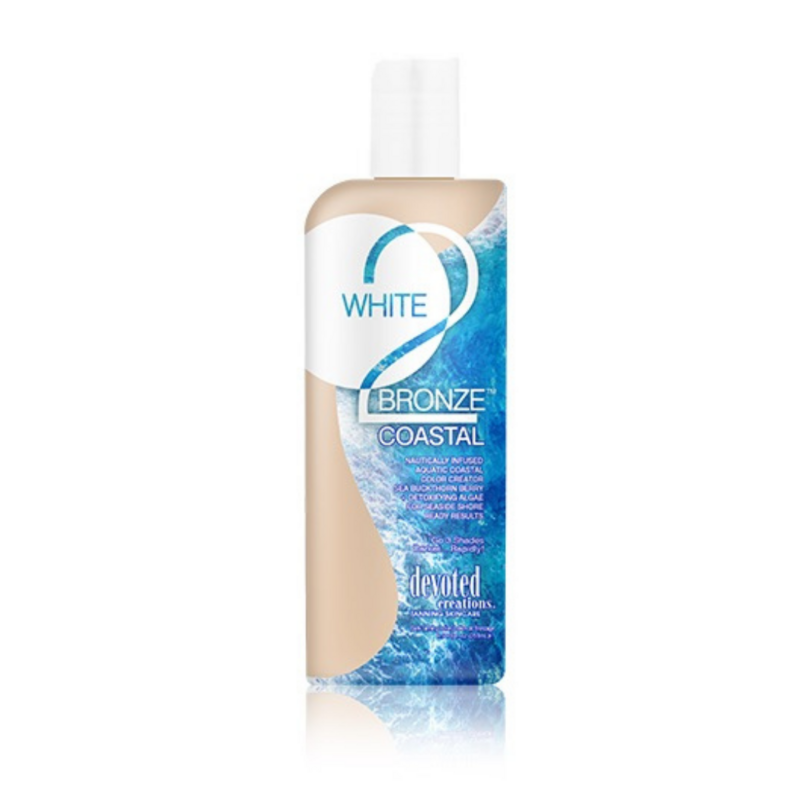 White 2 Bronze Coastal  Tan Enhancer 