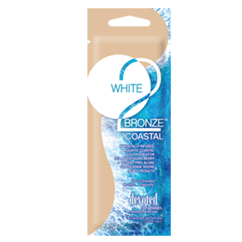 White 2 Bronze Coastal  Tan Enhancer Sample Packet 
