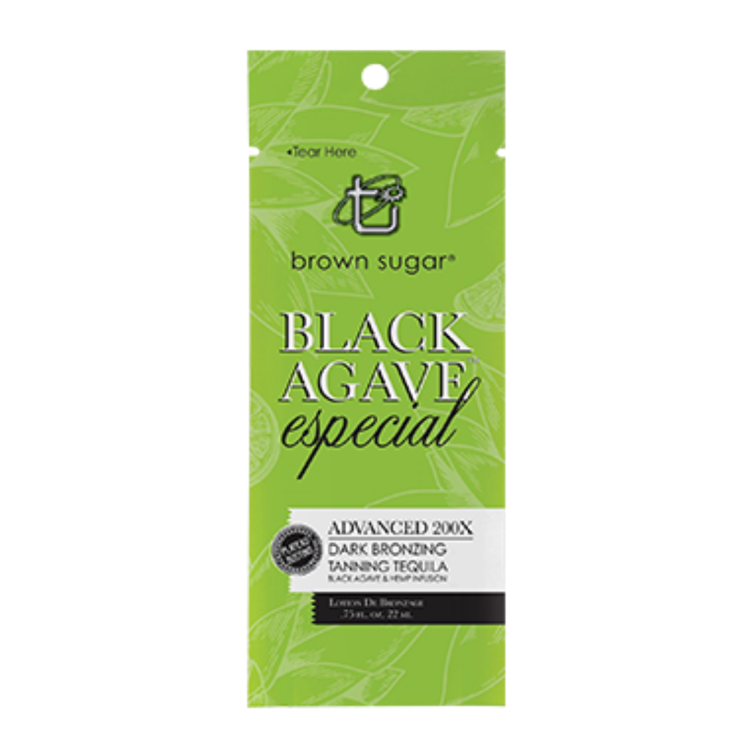 Black Agave Plateau Busting Tanning Lotion Sample Packet