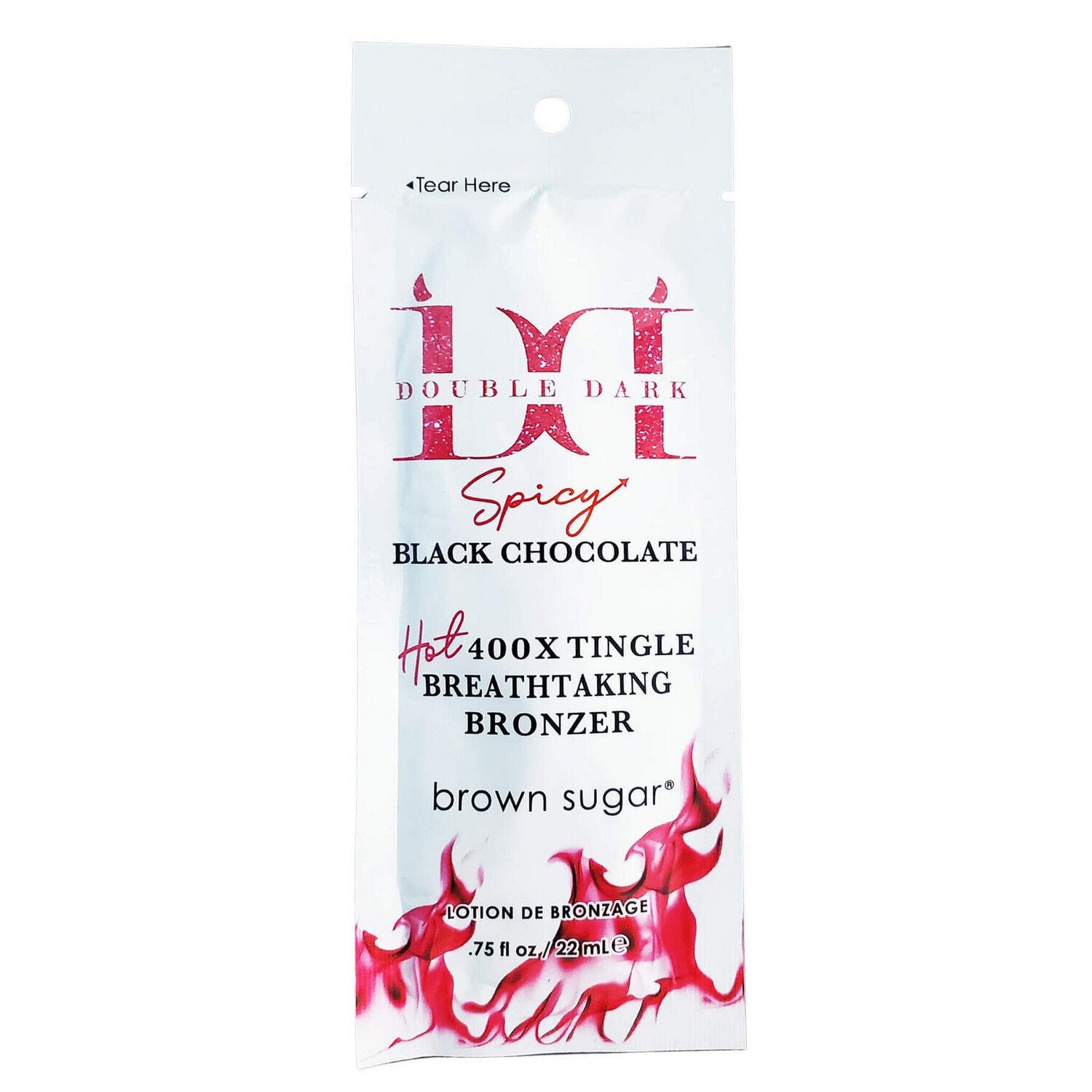 Double Dark Spicy Black Chocolate Tingle Bronzing Lotion