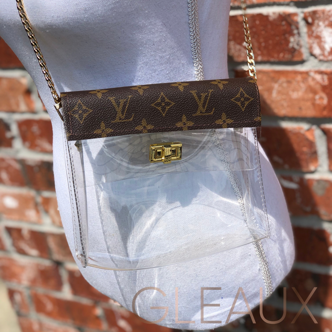 Medium LV Upcycled Stadium Approved Handbag *